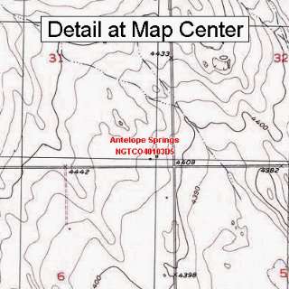   Map   Antelope Springs, Colorado (Folded/Waterproof) Sports