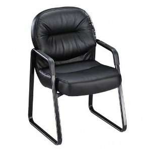  Hon 2093SR Pillow Soft Sled Based Guest Chair (Leather 