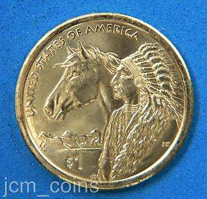 2012 P & D Sacagawea Golden Dollar, Uncirculated, Set  