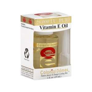   Pure Vitamin E Oil By Colonial Dames, 1 Oz 