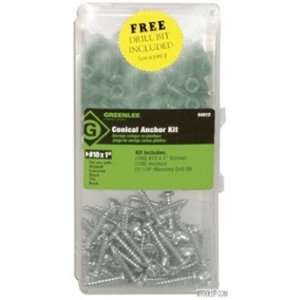  Greenlee Conical Anchor Kit 10X