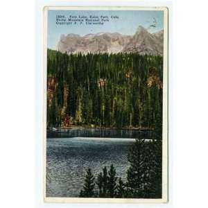   Park Colorado Postcard Rocky Mountain National Park 1922 Everything