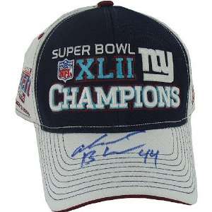  Ahmad Bradshaw New York Giants Autographed Super Bowl XLII 
