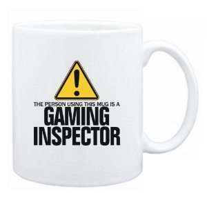   Using This Mug Is A Gaming Inspector  Mug Occupations