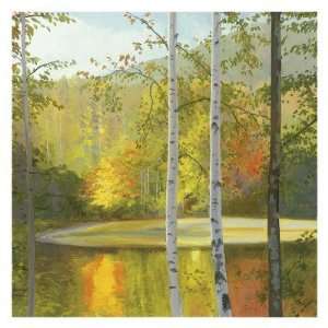   Lake, Autumn Giclee Poster Print by Elissa Gore, 56x56