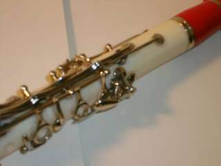 Rossetti Colored Bb Clarinet, Nickel Keys, w/ Case, NEW  