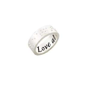  Love at First Sight Braille Ring Size 9 Jewelry