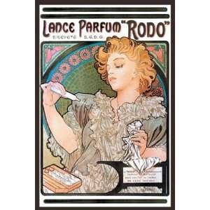    Rodo Perfume   Poster by Alphonse Mucha (12x18)