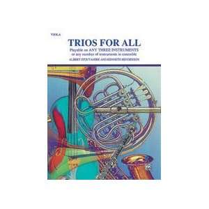  Alfred 00 PROBK01400 Trios for All   Music Book
