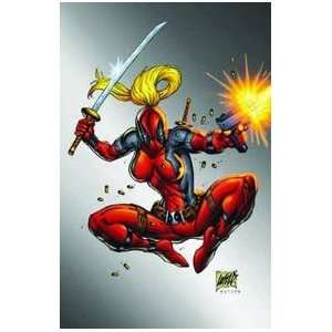  LADY DEADPOOL BY LIEFELD POSTER 