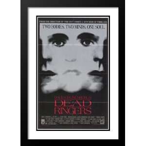 Dead Ringers 32x45 Framed and Double Matted Movie Poster   Style A 