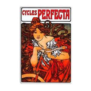  Cycles Perfecta by Alphonse Mucha Canvas Painting 