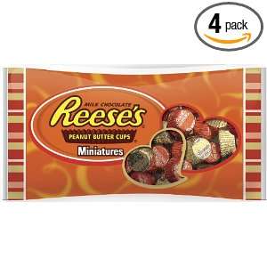 Reeses Valentines Peanut Butter Cup Miniatures, 11 Ounce Bags (Pack 
