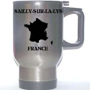  France   SAILLY SUR LA LYS Stainless Steel Mug 