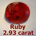 Enhanced African Red Ruby Faceted Natural Gemstone 8.7 