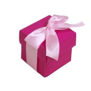   100 Fuchsia FUSHIA Wedding Favor GIFT BOX Paper Boxes