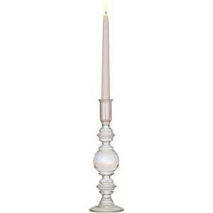    Iridescent Glass Candlestick (Angelica design)