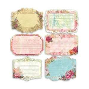  Prima Flowers Annalee Note Cards 6/Pkg; 3 Items/Order 