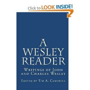 Wesley Reader Writings Of John And Charles Wesley [Paperback] John 