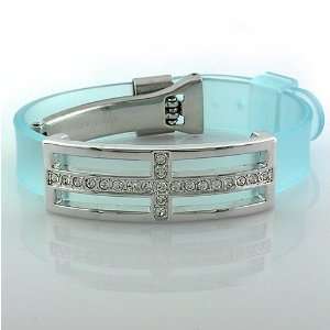  RYRY Firenze Gell Bracelet in Ice Blue with CZ CoolStyles 