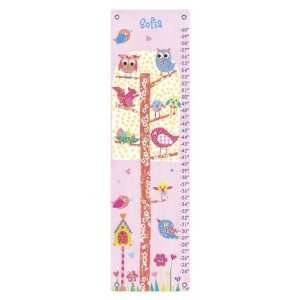  Oopsy Daisy Little Owls Personalized Growth Chart