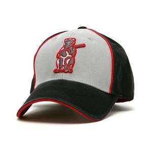  Chicago Cubs Retro Logo Pastime Cap   Grey/Black 