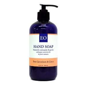    EO Hand Soap, Rose Geranium & Citrus, 12 fl oz (360 ml) Beauty