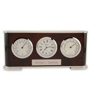  Triple Function Piano Finish Clock