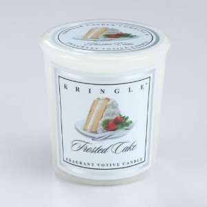  KRINGLE CANDLE Frosted Cake Votive Brand New Yankee Candle 