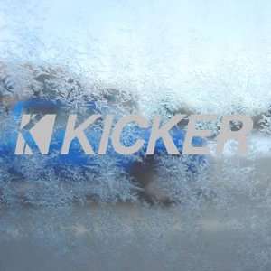  Kicker Gray Decal Kicker Amp Car Truck Window Gray Sticker 