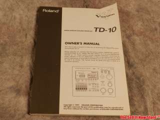 Roland TD 10 TD 10 V Drums Electronic Percussion Sound Drum Module 