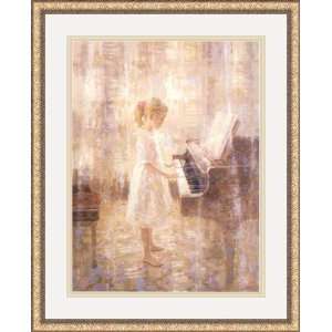   Barefoot Recital by Harrison Rucker   Framed Artwork