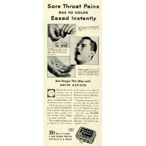  1937 Ad Bayer Aspirin Health Medicine Tablet Pricing Drug 