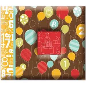  B Day Bash Postbound Album 8x8 Arts, Crafts & Sewing