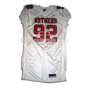 Game Used Rutgers Scarlet Knights Jersey  Sports 
