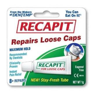   For Loose Caps And Crowns. , 1 g Blister Pack (Pack of 6) by Recapit