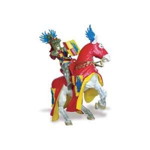  Safari 62039 Horse with Red Robe & Blue Wings Miniature 