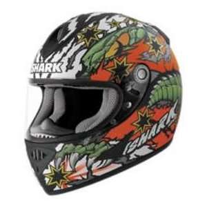  Shark RSR2 CORSER BK_WH_OR XL MOTORCYCLE Full Face Helmet 