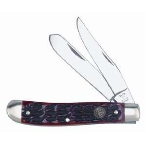   Pocket Knife Slimline Trapper Red Pickbone 212 RPB