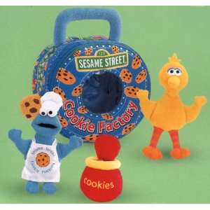  Cookie Monster Sesame Street Fabric four piece Playset, by 
