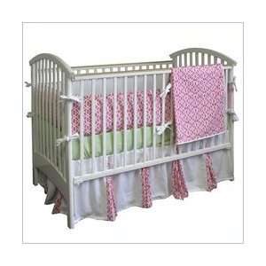  3 Piece Set with Mobile Bebe Chic Juliette Baby Crib 