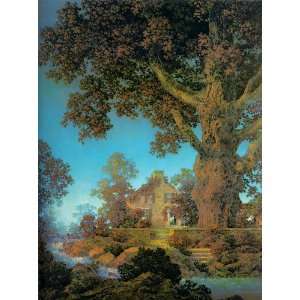  Hand Made Oil Reproduction   Maxfield Parrish   32 x 42 