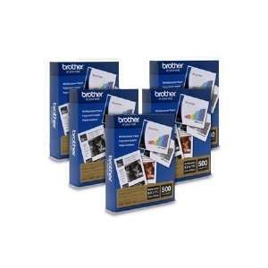  Brother BP60MPLTR Ream of Paper 5 Pack Bundle Electronics