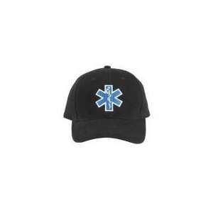    New Black EMS Insignia Hat Adjustable Size 
