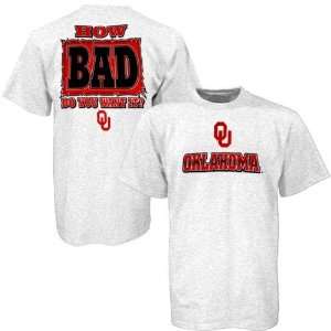  Oklahoma Sooners Ash Desire T shirt