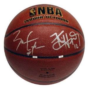  Ben Gordon and Kirk Hinrich Autographed Basketball 