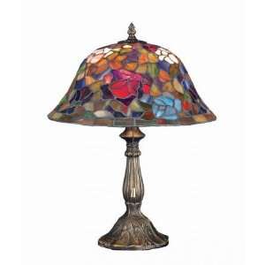  Rosebush Table Lamp 18 H Meyda 51825