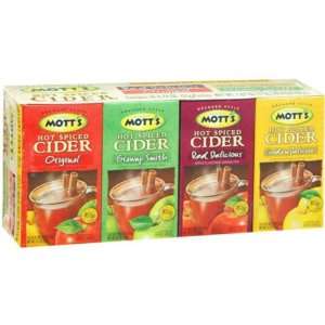  Motts Hot Spiced Cider Variety   36 Packets , Each 0.74 