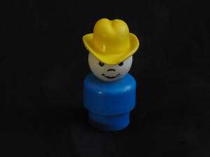 Fisher Price Little People Vintage Cowboy Farmer Son  