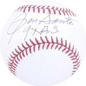 Ron Santo Autographed Baseball  Details 9x All Star Inscription